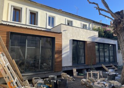 Extension ossature bois de 50m² dans l’Hérault