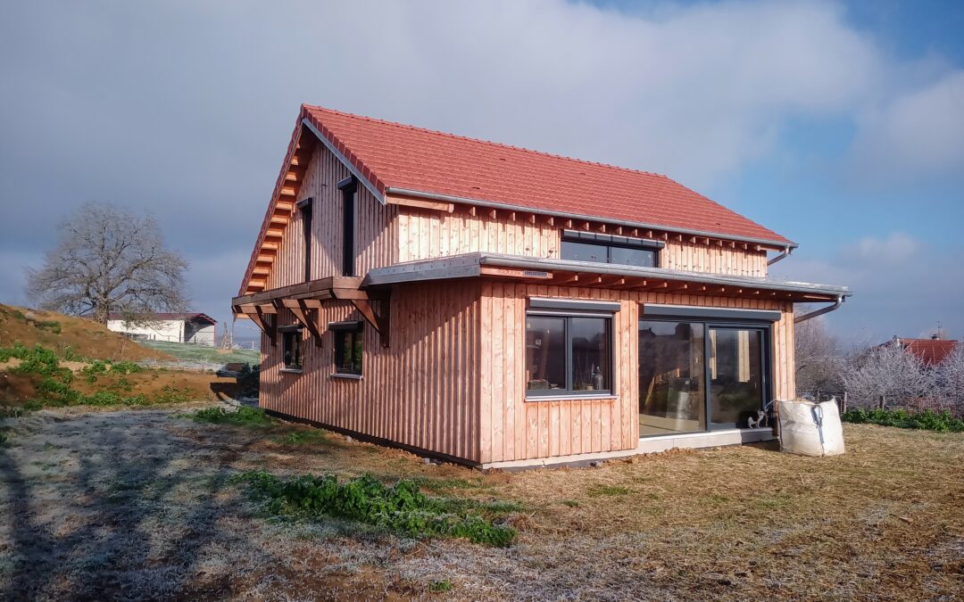 Maison ossature bois de 150 m² en Haute-Saône