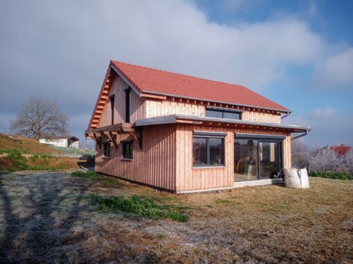 Maison ossature bois de 150 m² en Haute-Saône