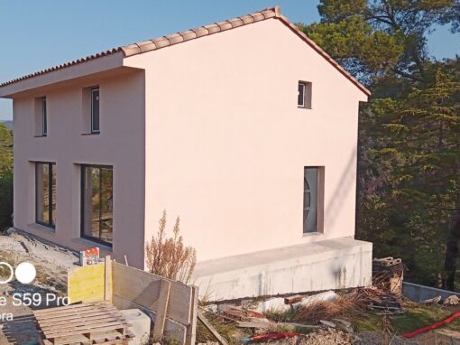 Maison ossature bois de 120m² dans les Alpes-Maritimes