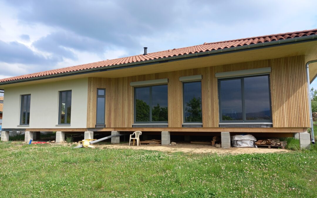 Maison ossature bois de 140 m² en Ardèche