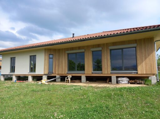 Maison ossature bois de 140 m² en Ardèche